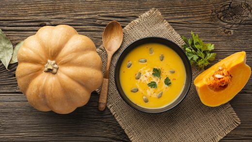 Рецепт супа из тыквы с сыром